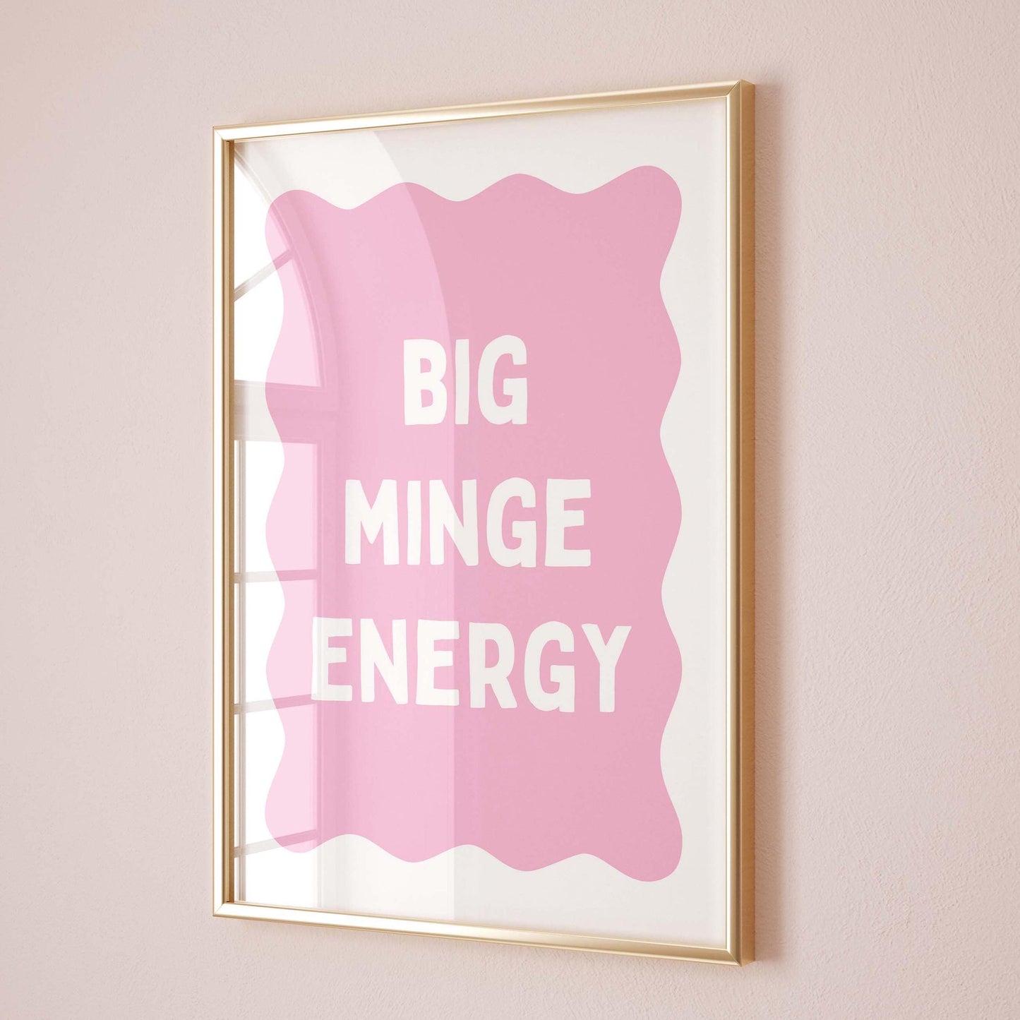 Big Minge Energy Wall Print