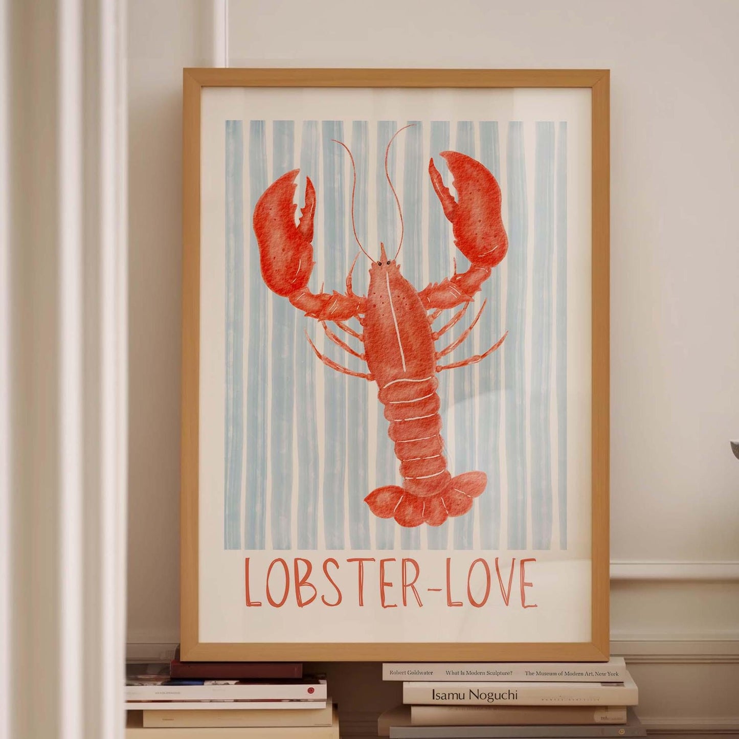 Lobster Love Wall Print