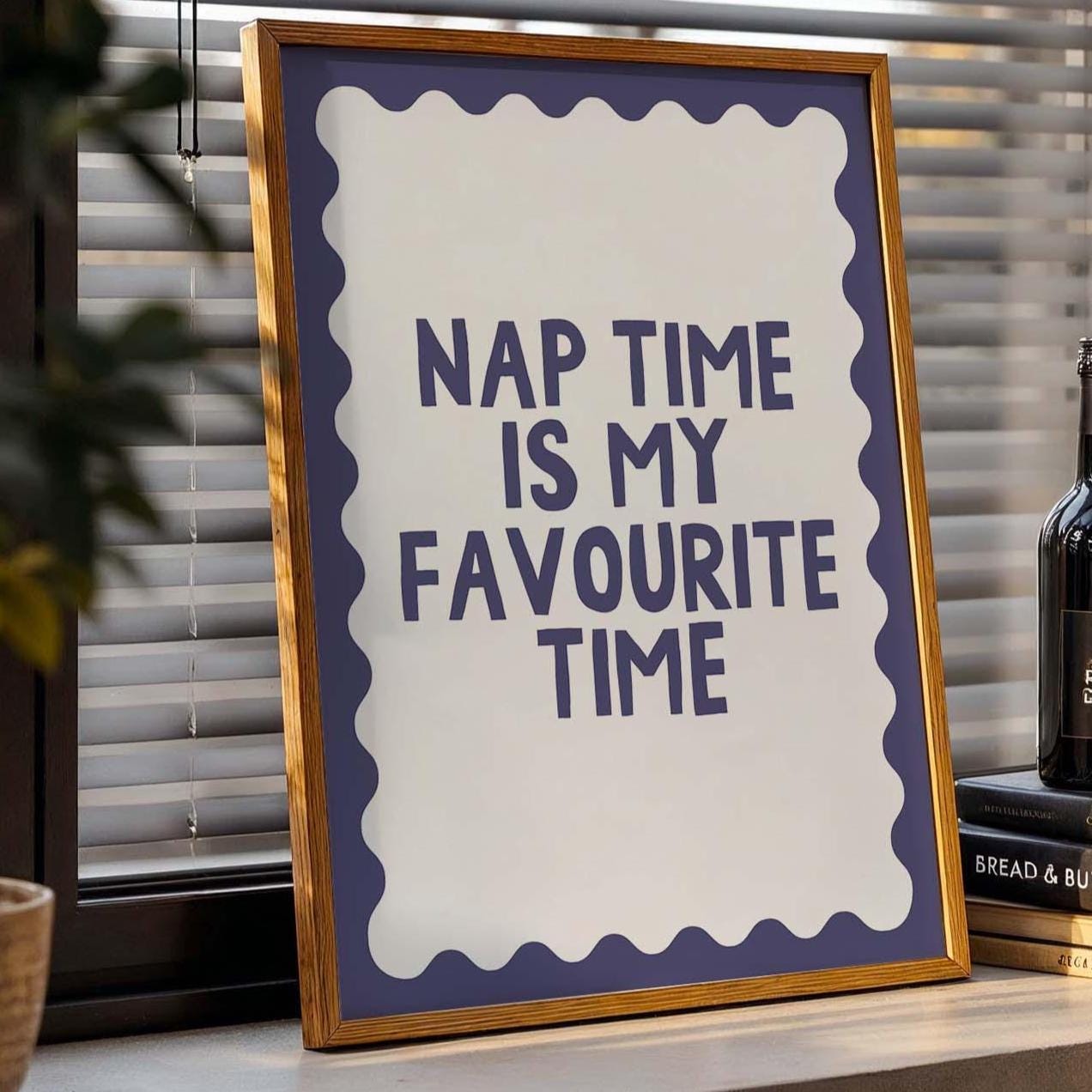 Nap Time Is My Favourite Time Art Print