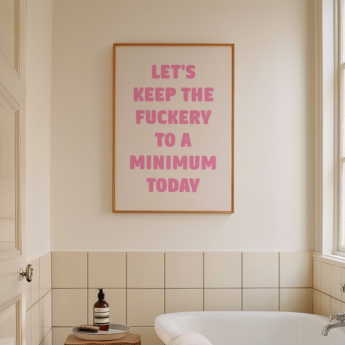 Let's Keep The Fuckery To A Minimum Today