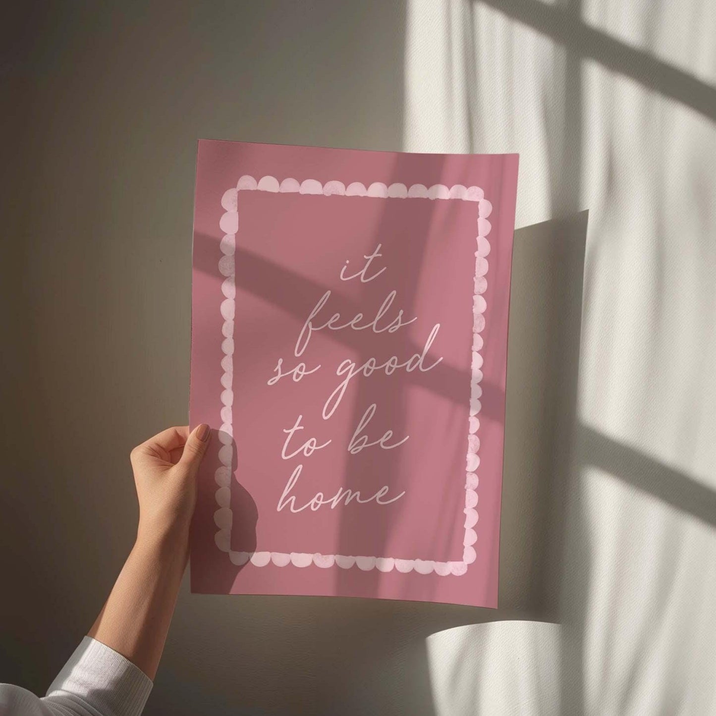 It Feels So Good To Be Home Art Print