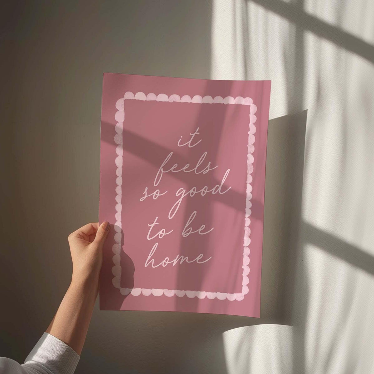 It Feels So Good To Be Home Art Print