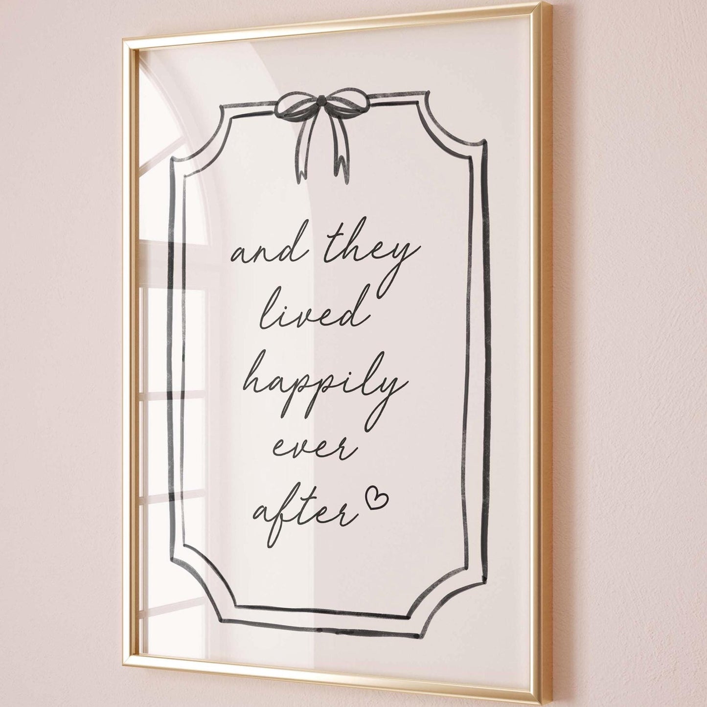 And They Lived Happily Ever After Art Print