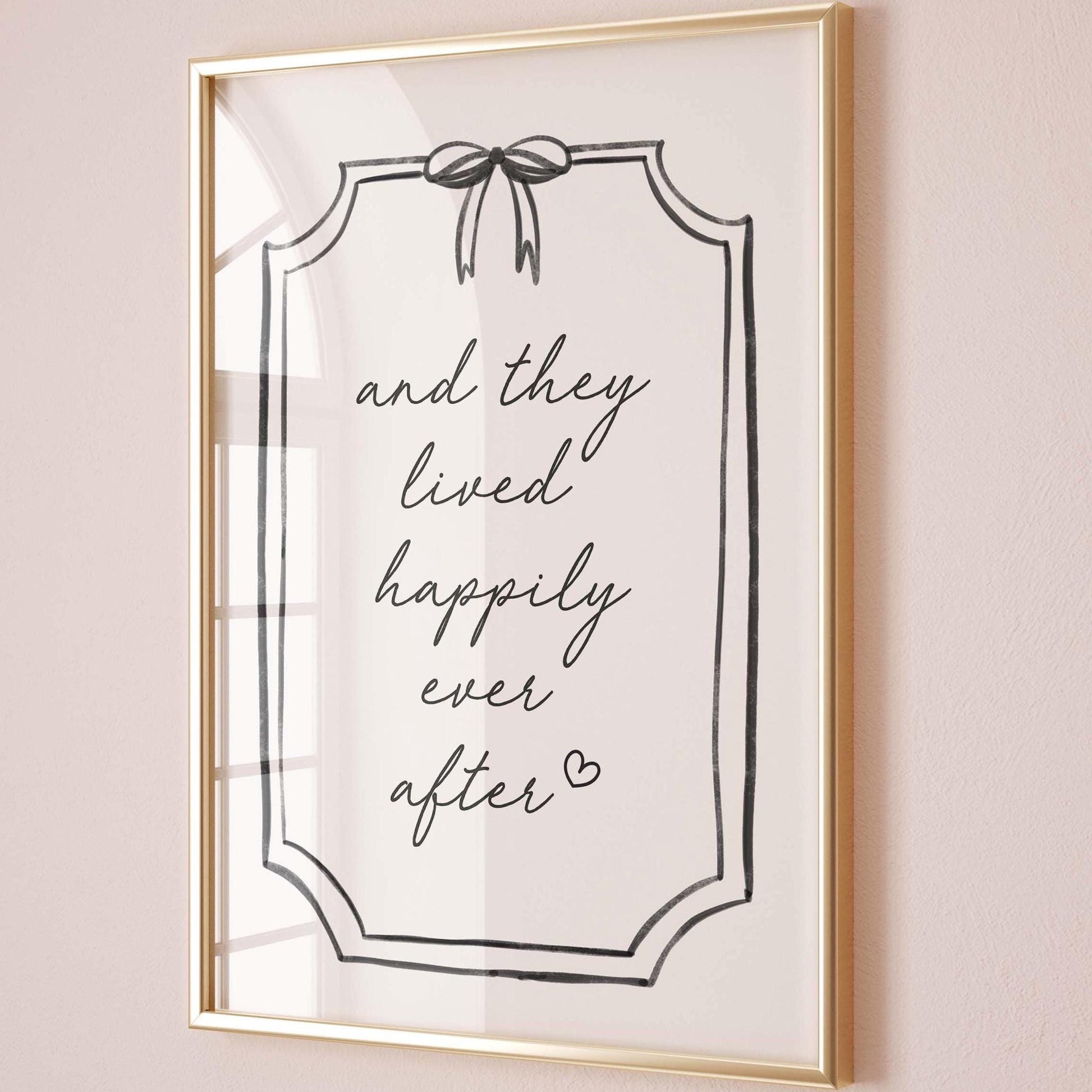 And They Lived Happily Ever After Art Print