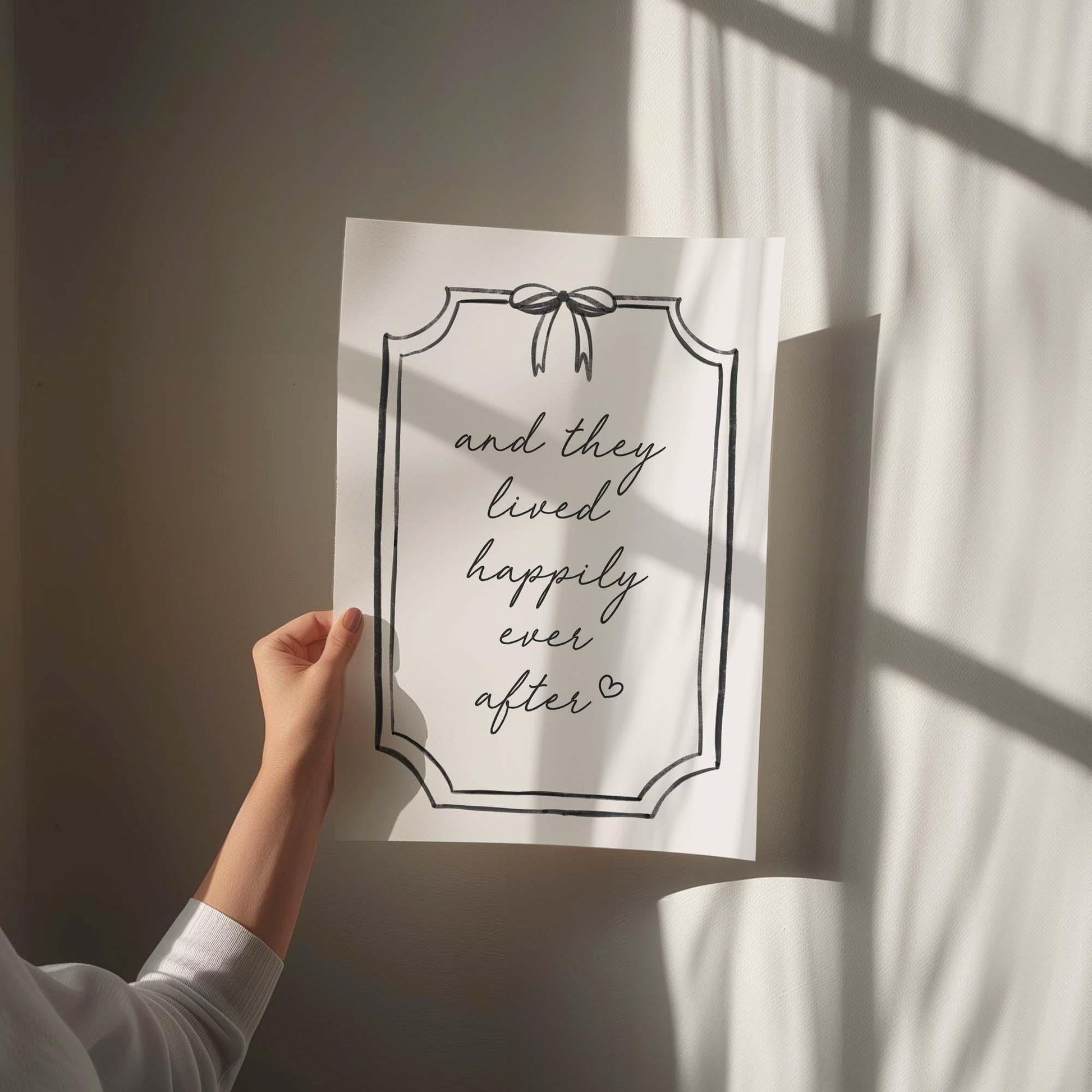 And They Lived Happily Ever After Art Print