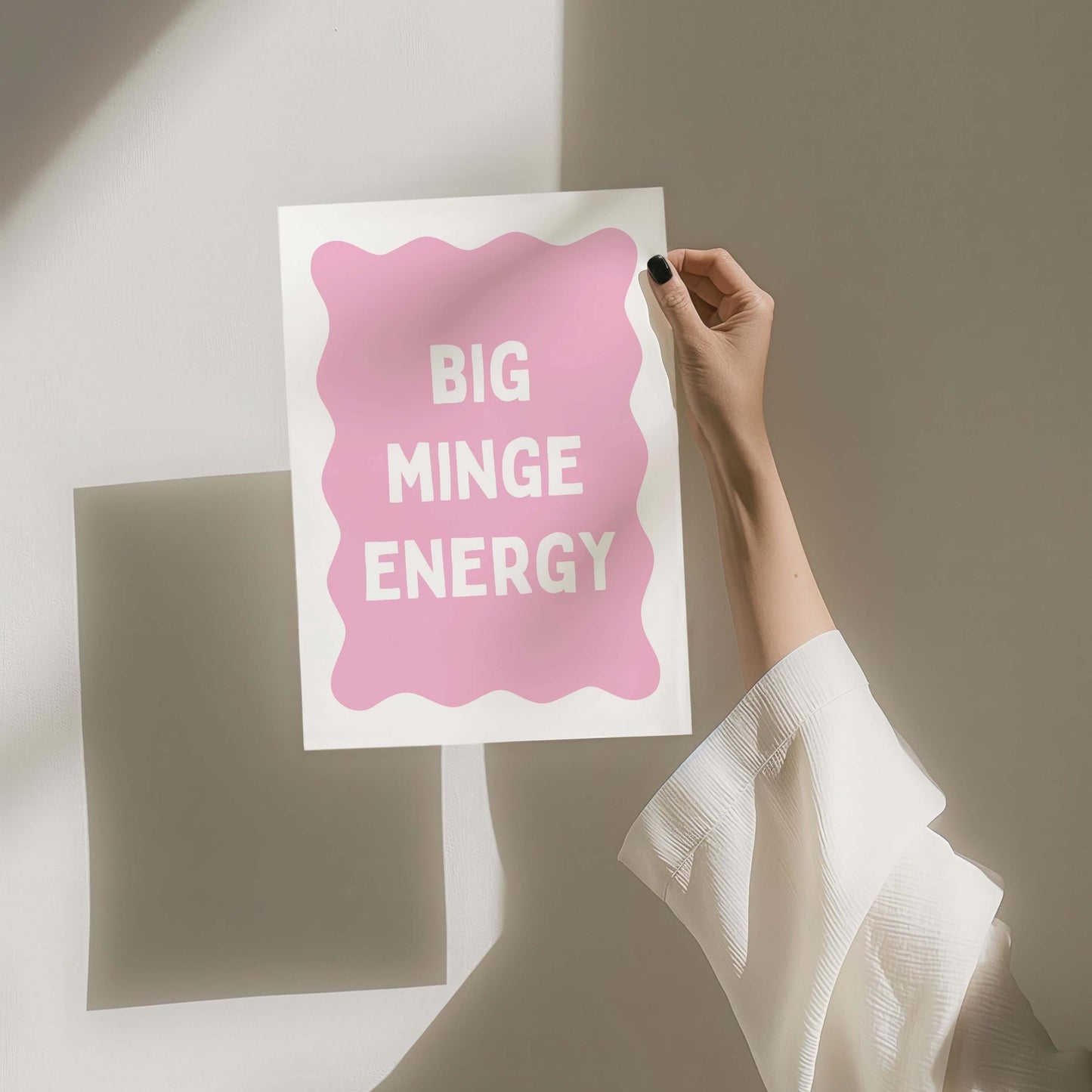 Big Minge Energy Wall Print