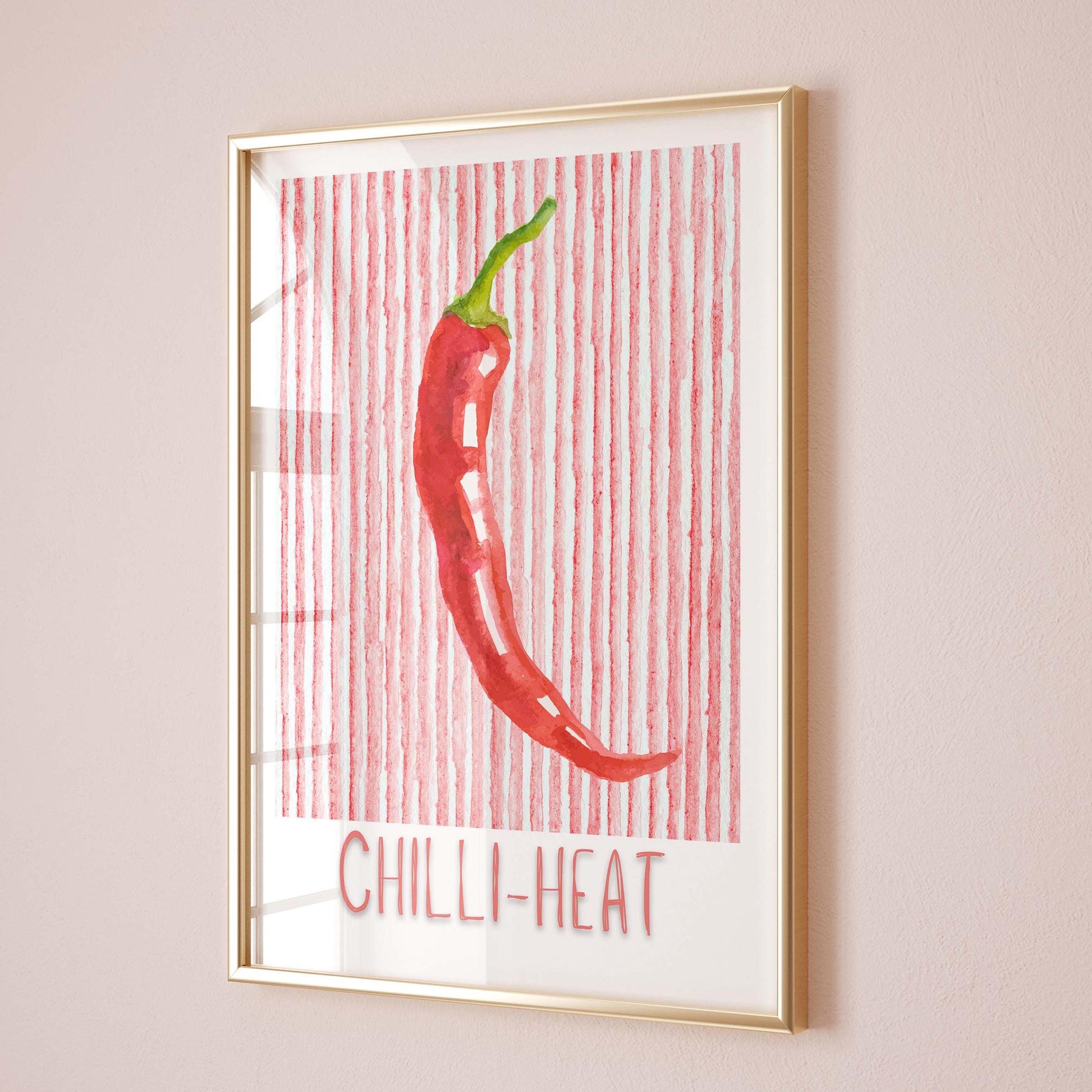 Chilli Heat Kitchen Wall Print