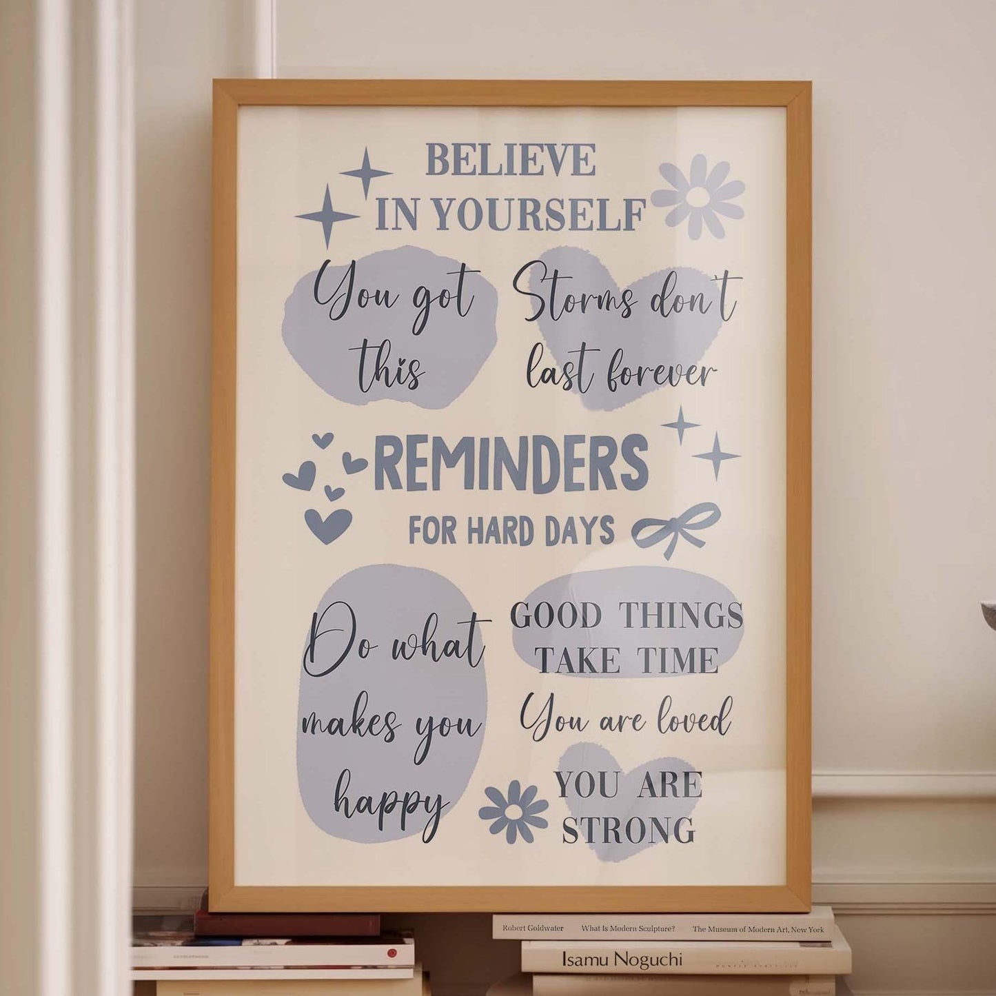 Daily Affirmations Wall Art Print
