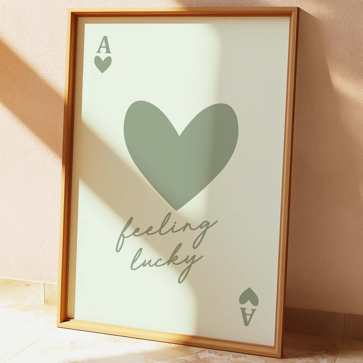 Feeling Lucky Wall Print