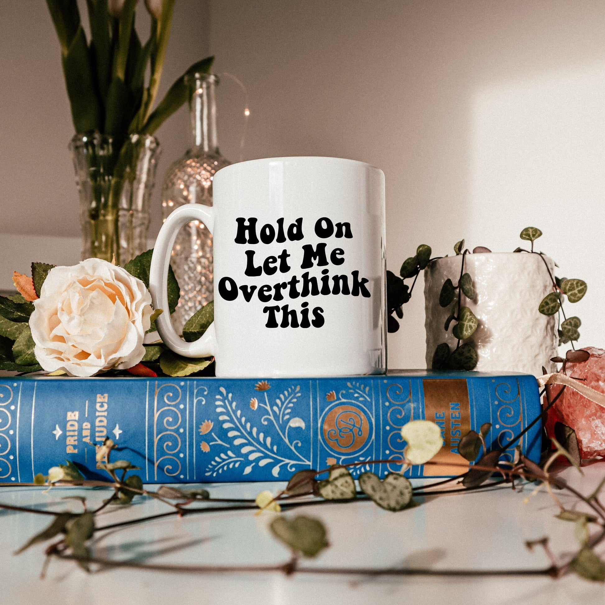 Funny Mug, Hold On Let Me Overthink This Mug, Funny Overthinking Mug, Funny Quote Mugs, Gifts For Her, Funny Gifts, Coffee Cup