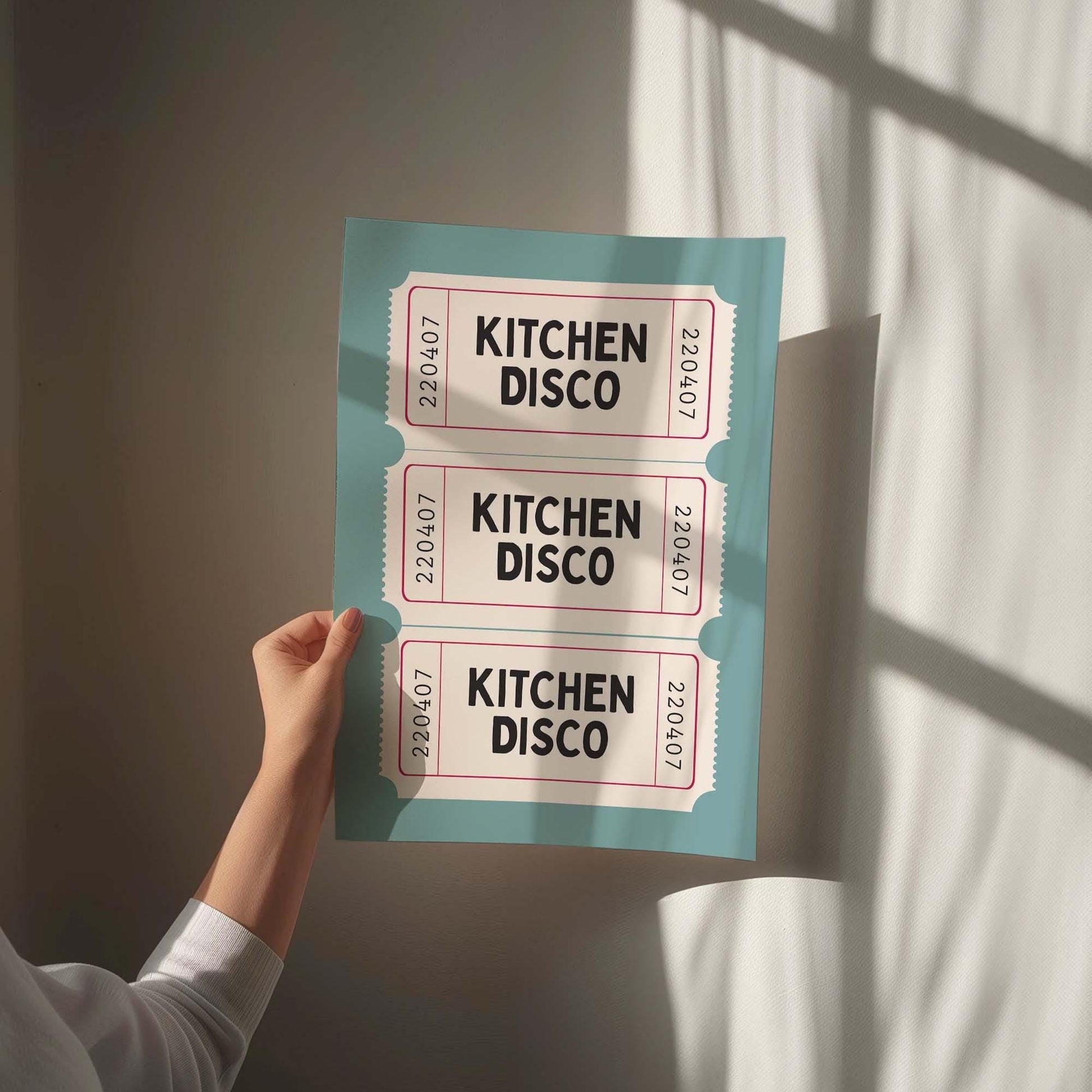 Kitchen Disco Art Print