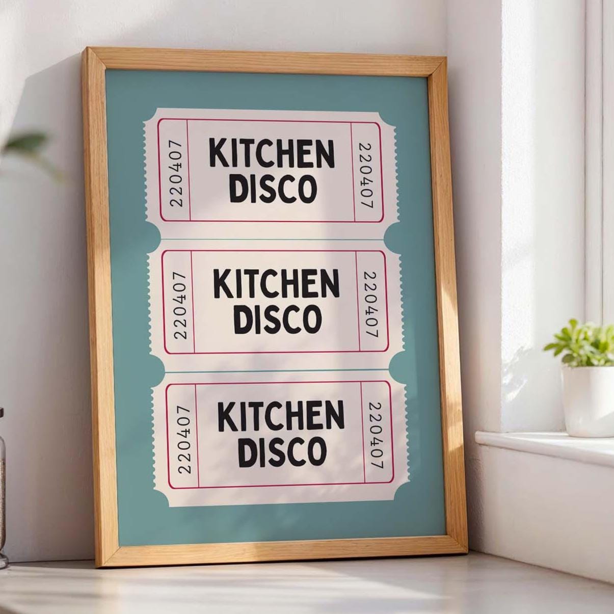 Kitchen Disco Art Print