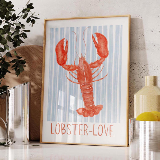 Lobster Love Print