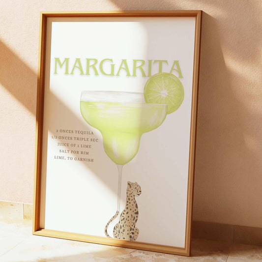 Margarita Cocktail Wall Print