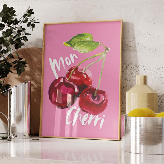 Mon Cherri Wall Print