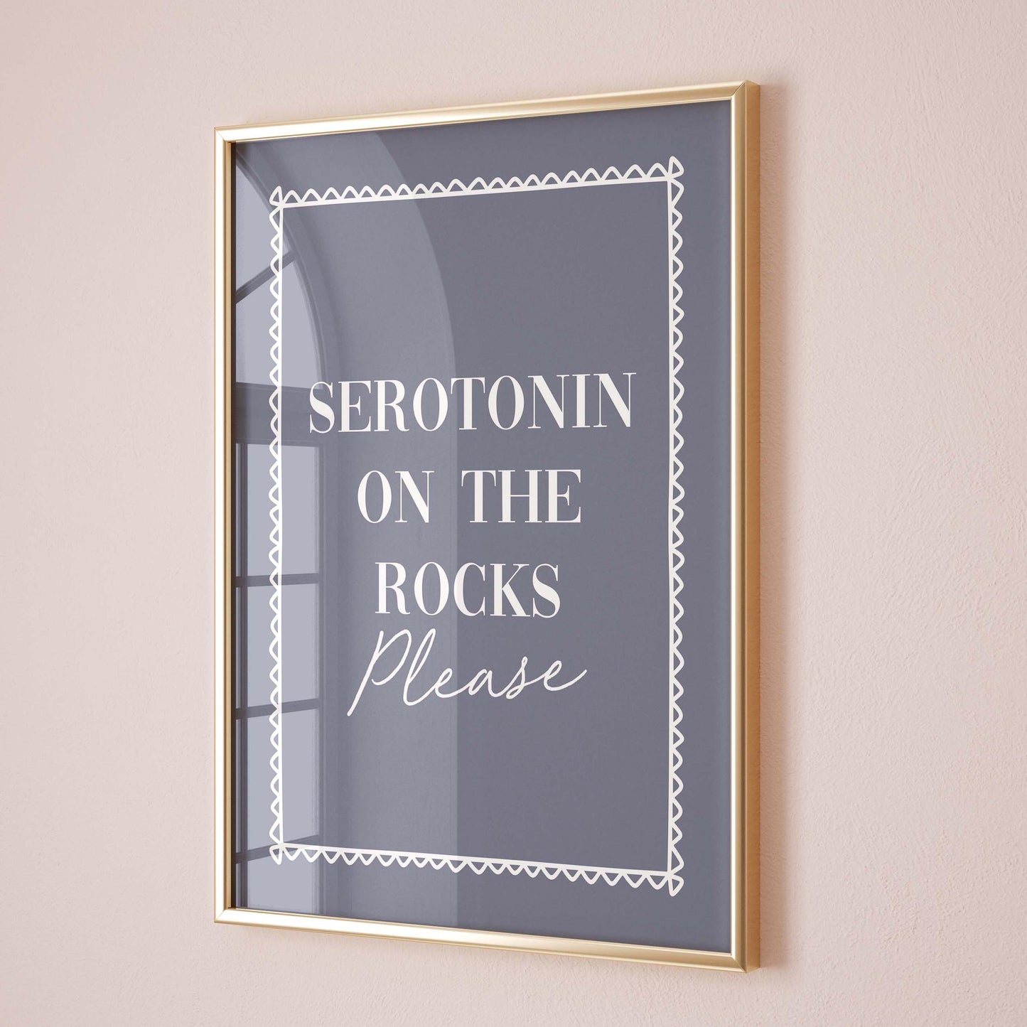 serotonin print