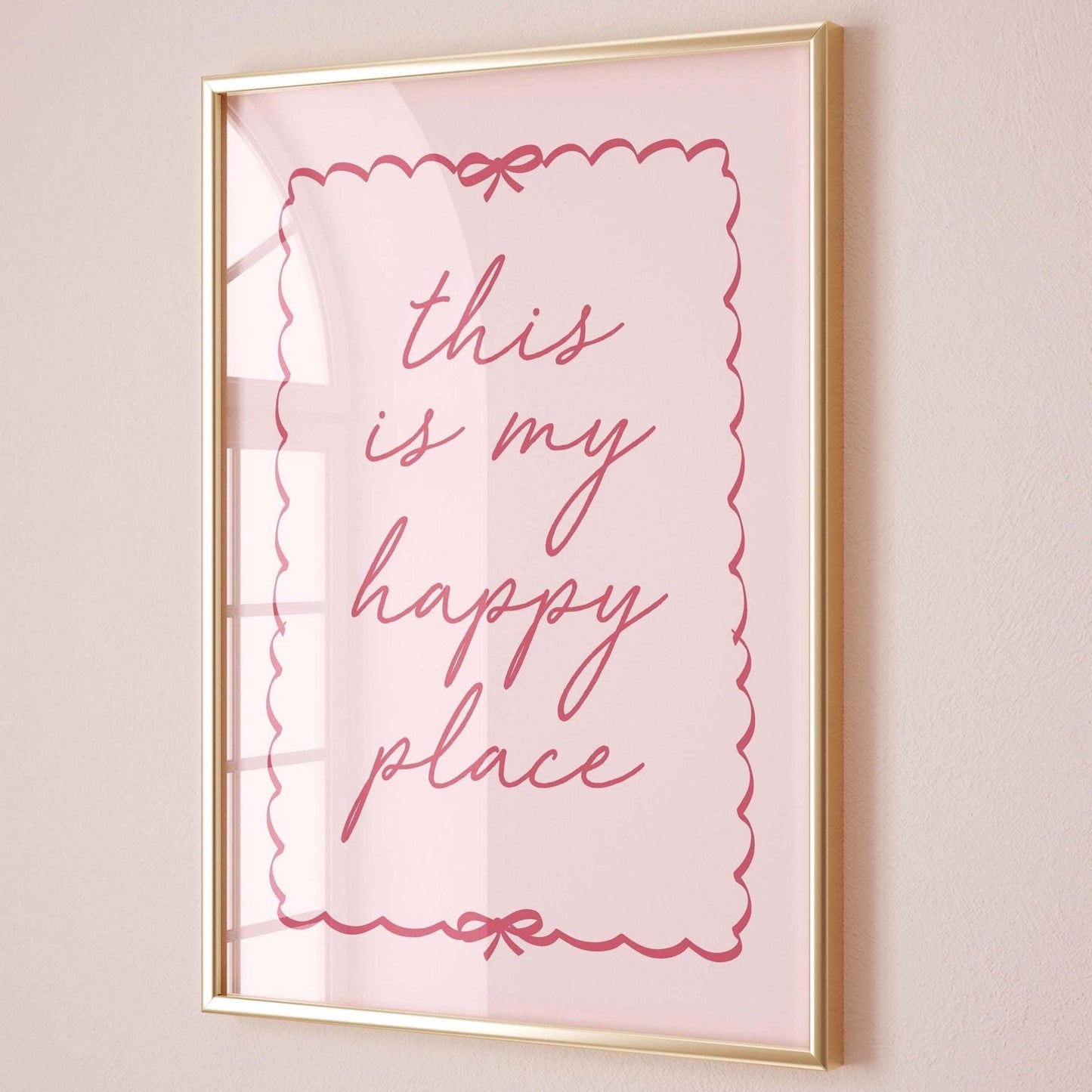 This Is My Happy Place Wall Print