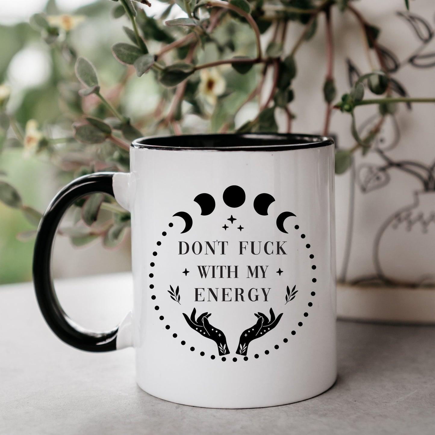 Don't Fuck With My Energy Mug, Funny Spiritual Mugs, Gift For Friend