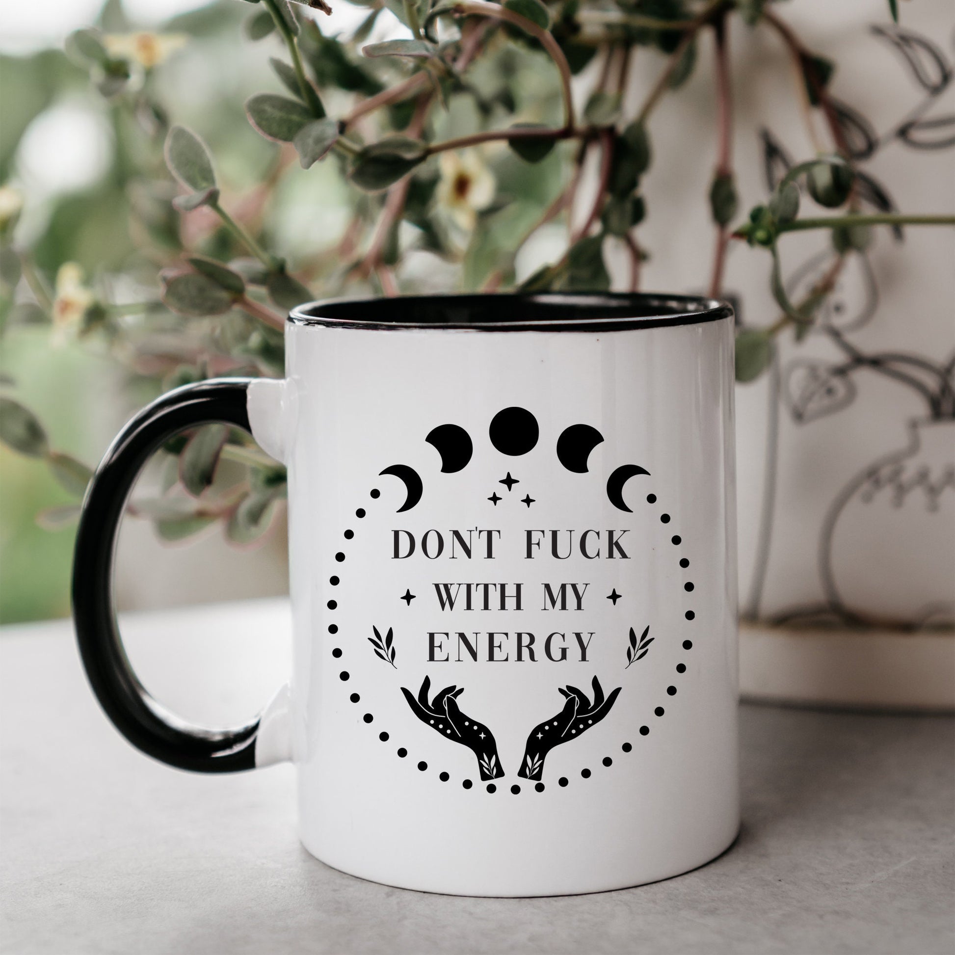Don't Fuck With My Energy Mug, Funny Spiritual Mugs, Gift For Friend