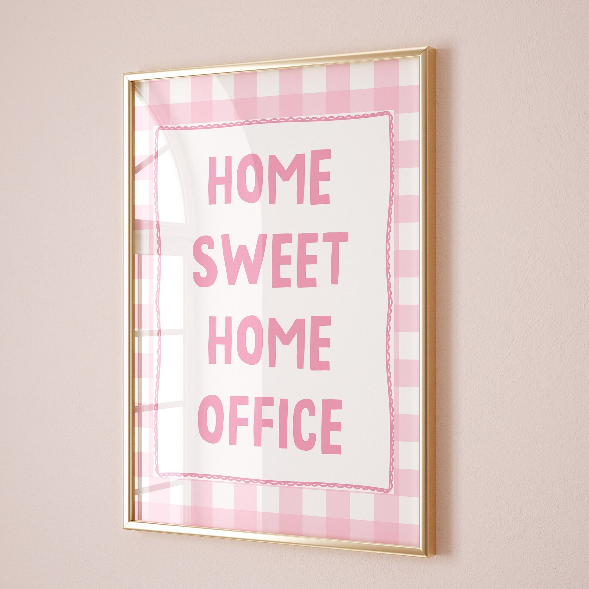 home sweet home office wall print wall print