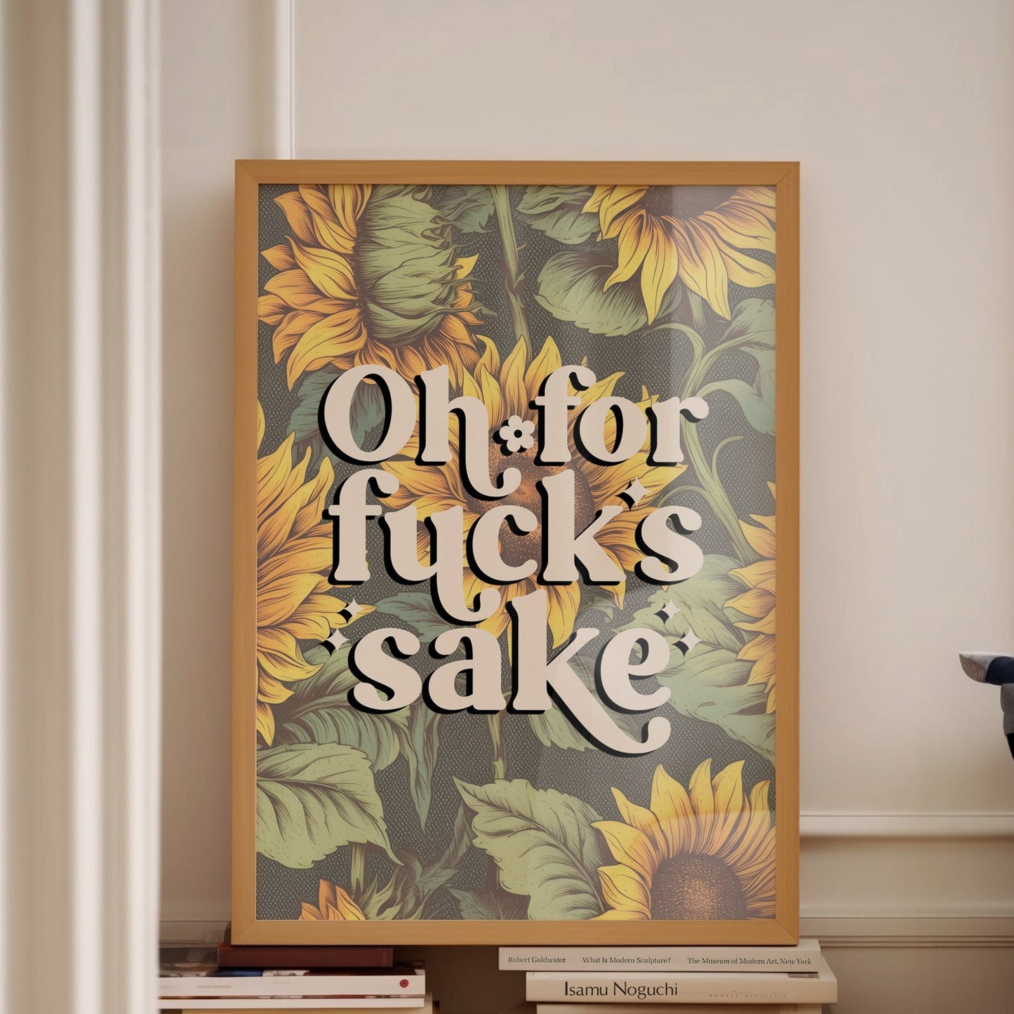 Oh For Fuck's Sake Wall Print, Unframed Card Art Print