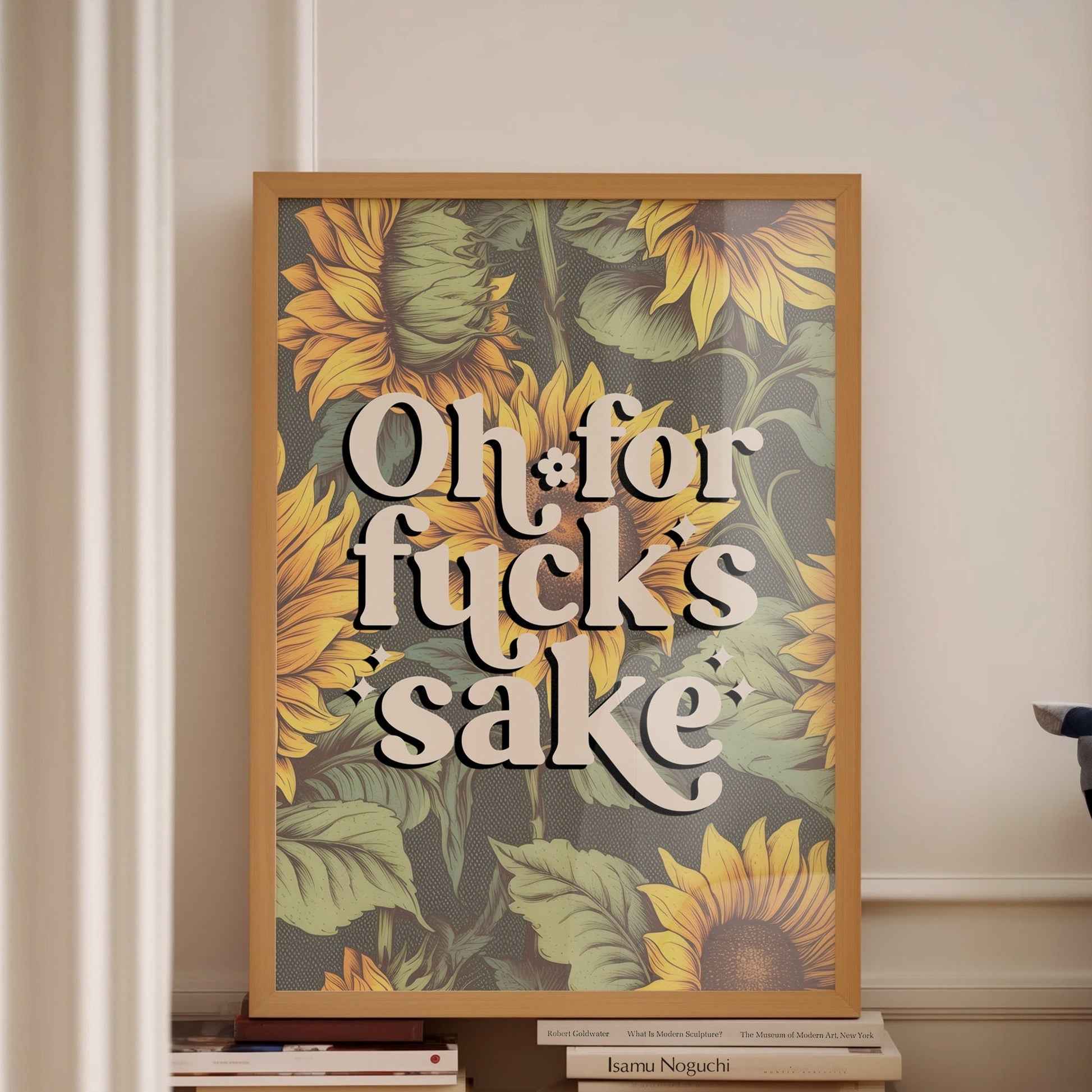 Oh For Fuck's Sake Wall Print, Unframed Card Art Print