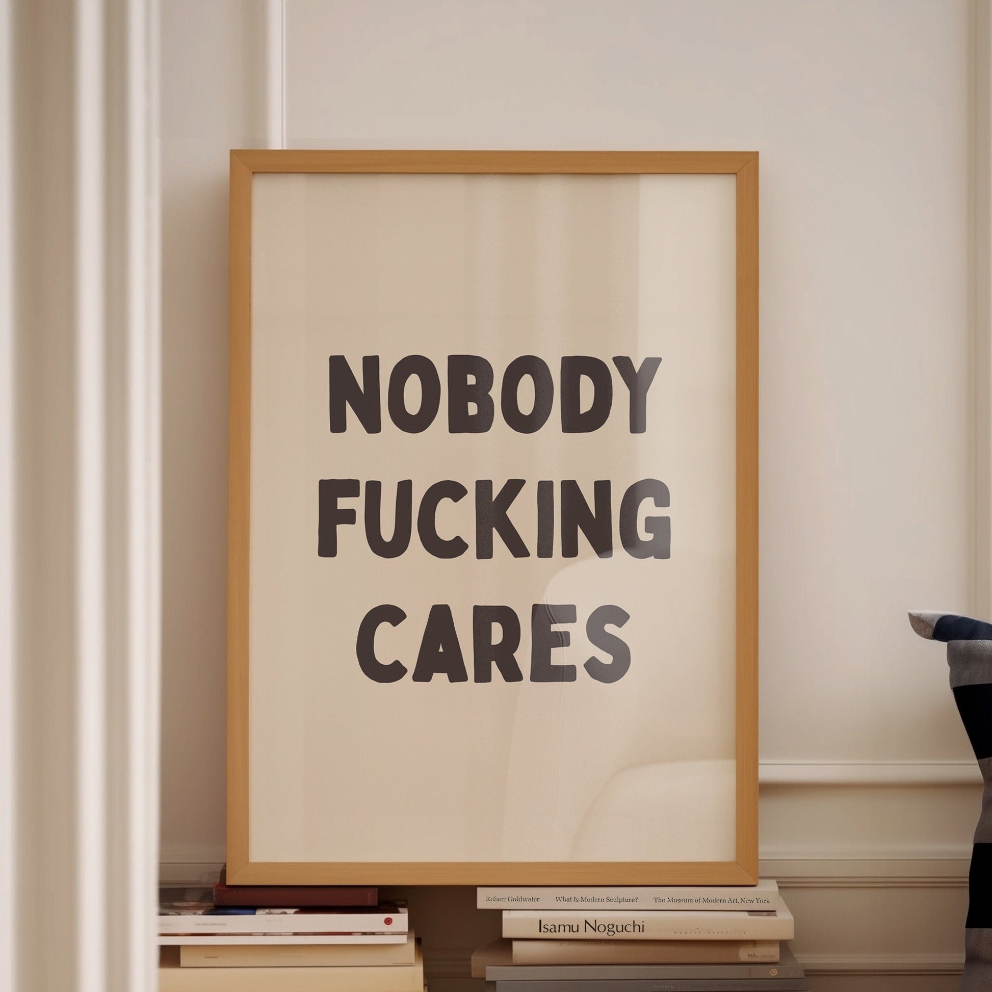 nobody fucking cares print