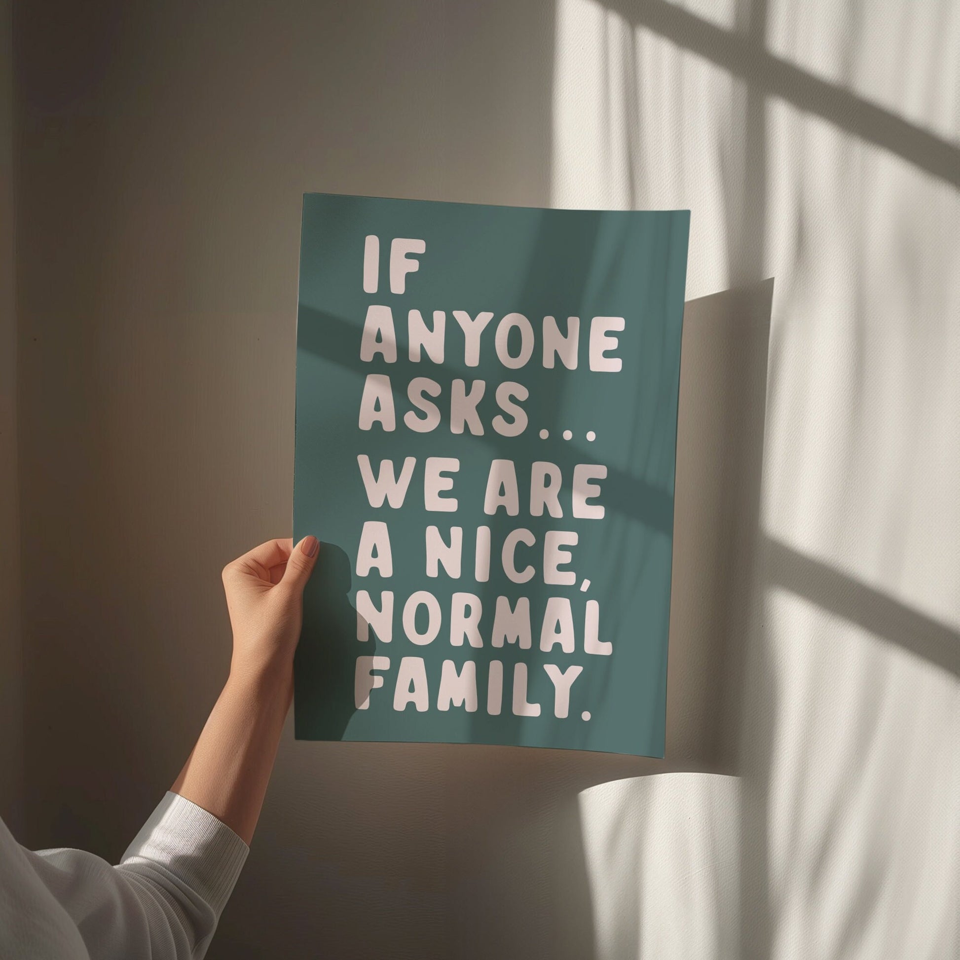 nice normal family print