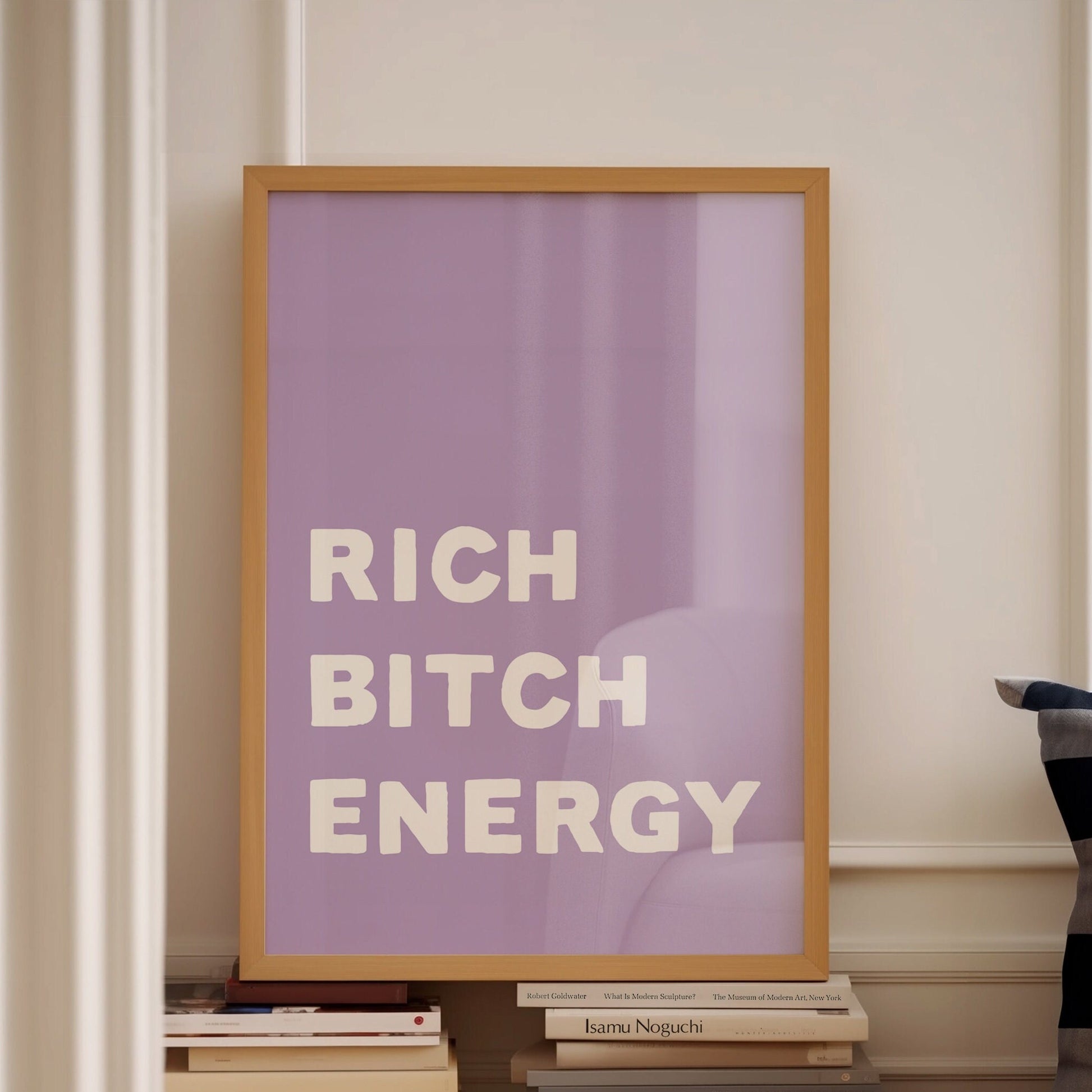 rich bitch energy print