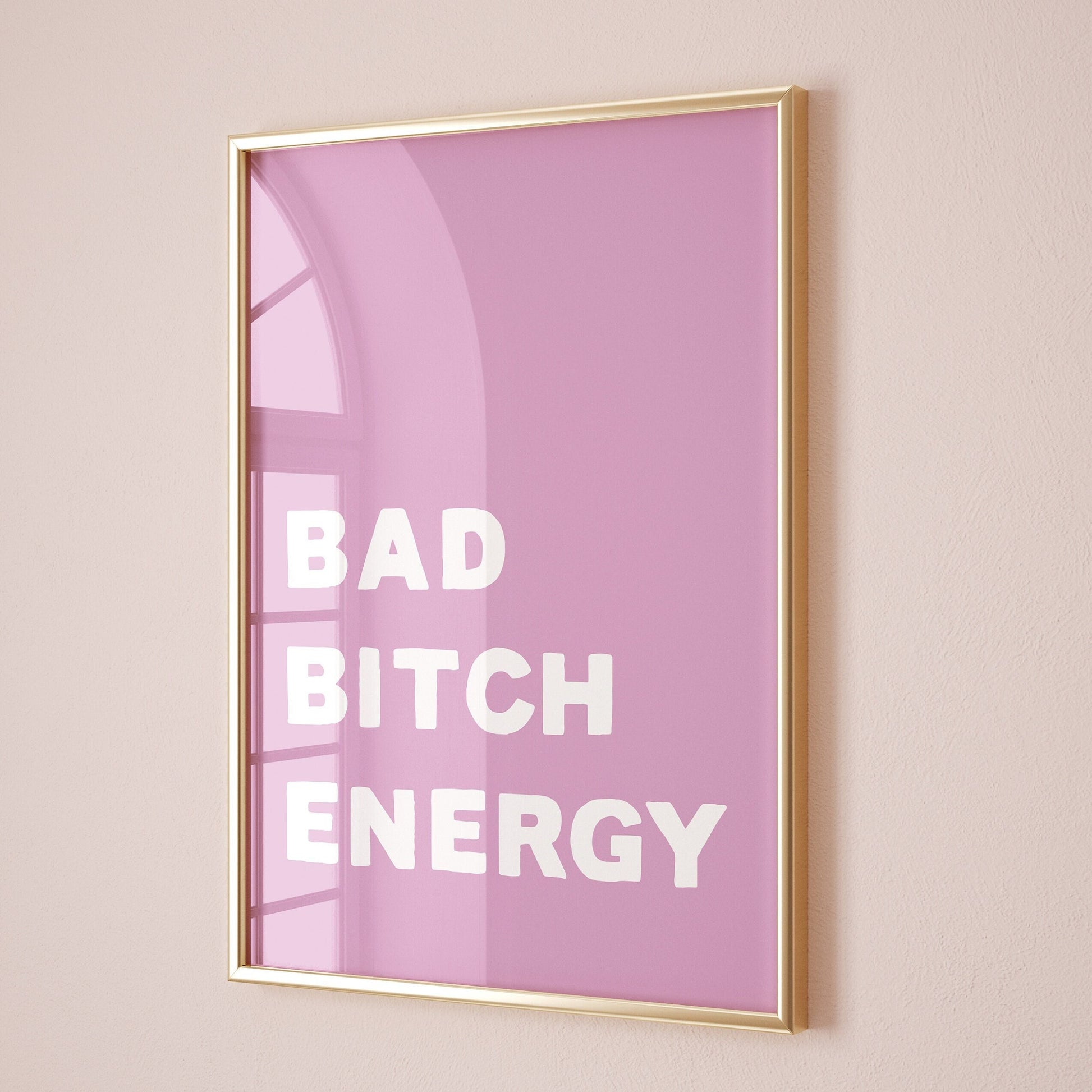 bad bitch energy print