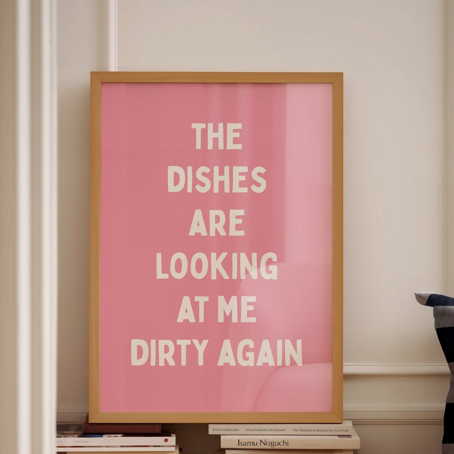 the dishes are looking at me dirty again print