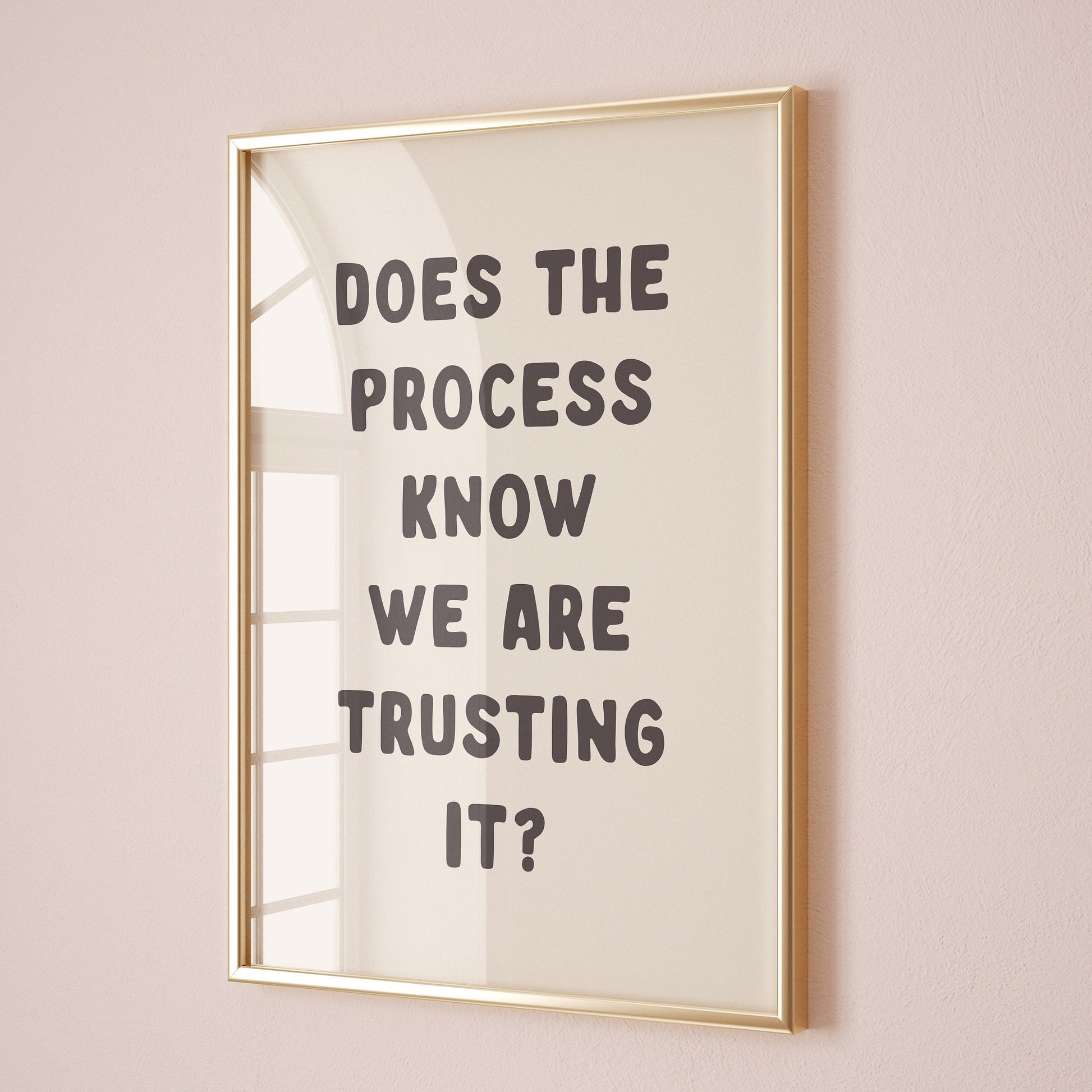 does the process know we are trusting it print