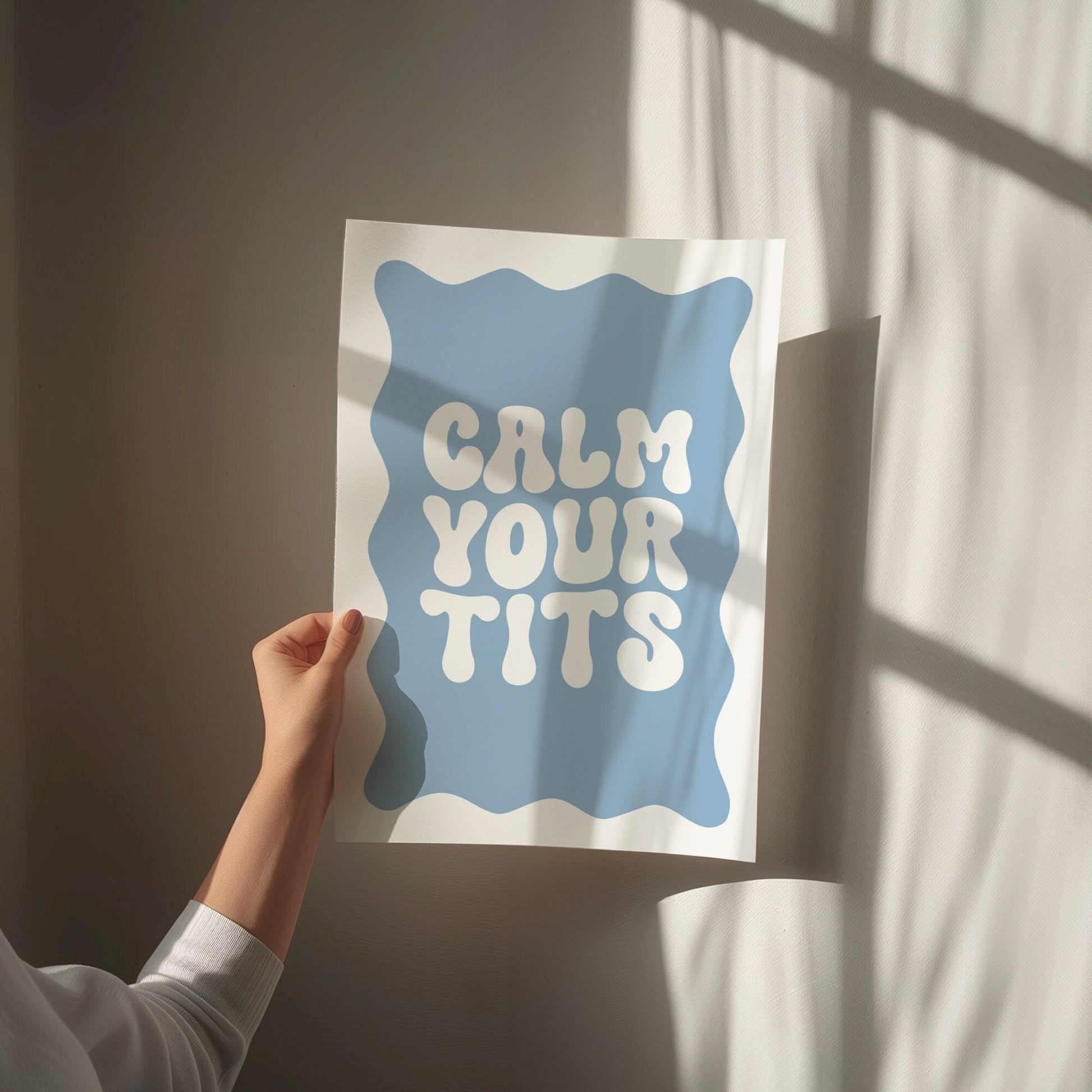 calm your tits print