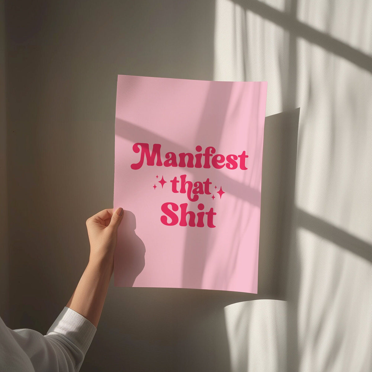 manifest that shit print
