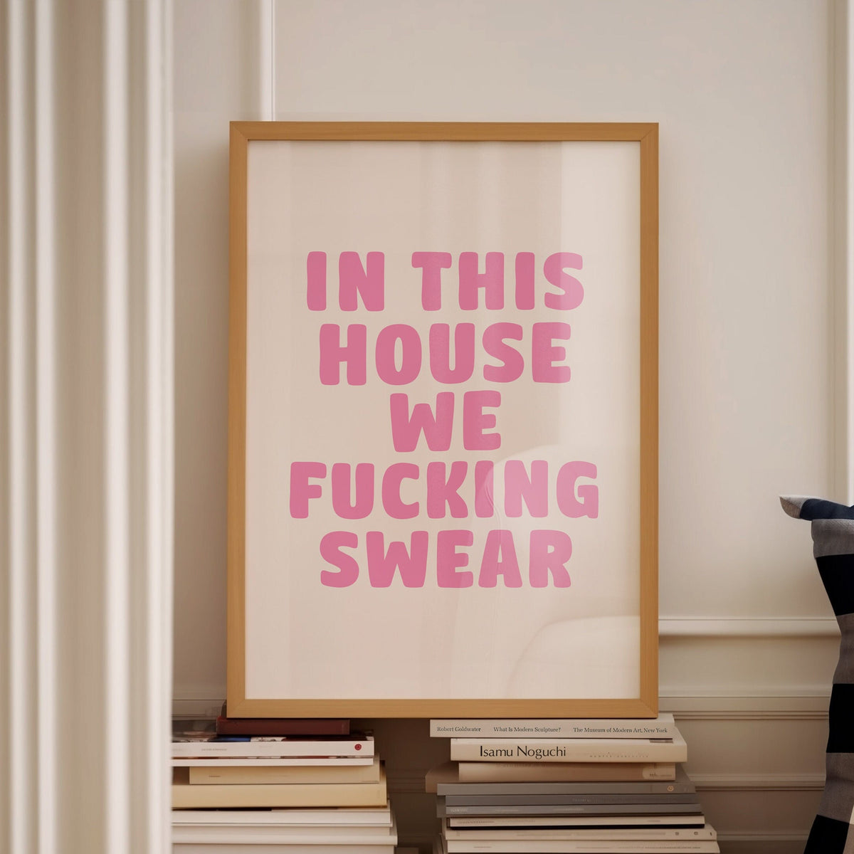 in this house we fucking swear print