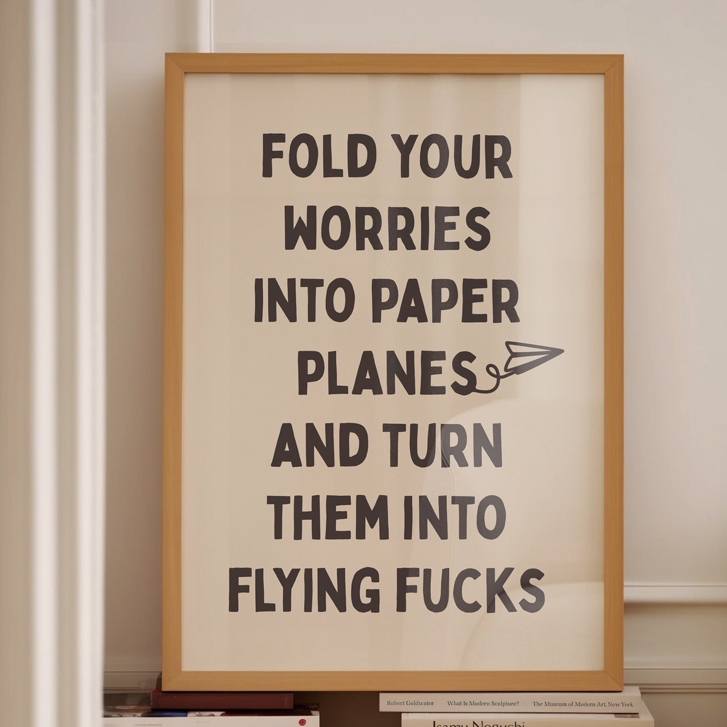 old Your Worries Into Paper Planes and Turn Them Into Flying Fucks