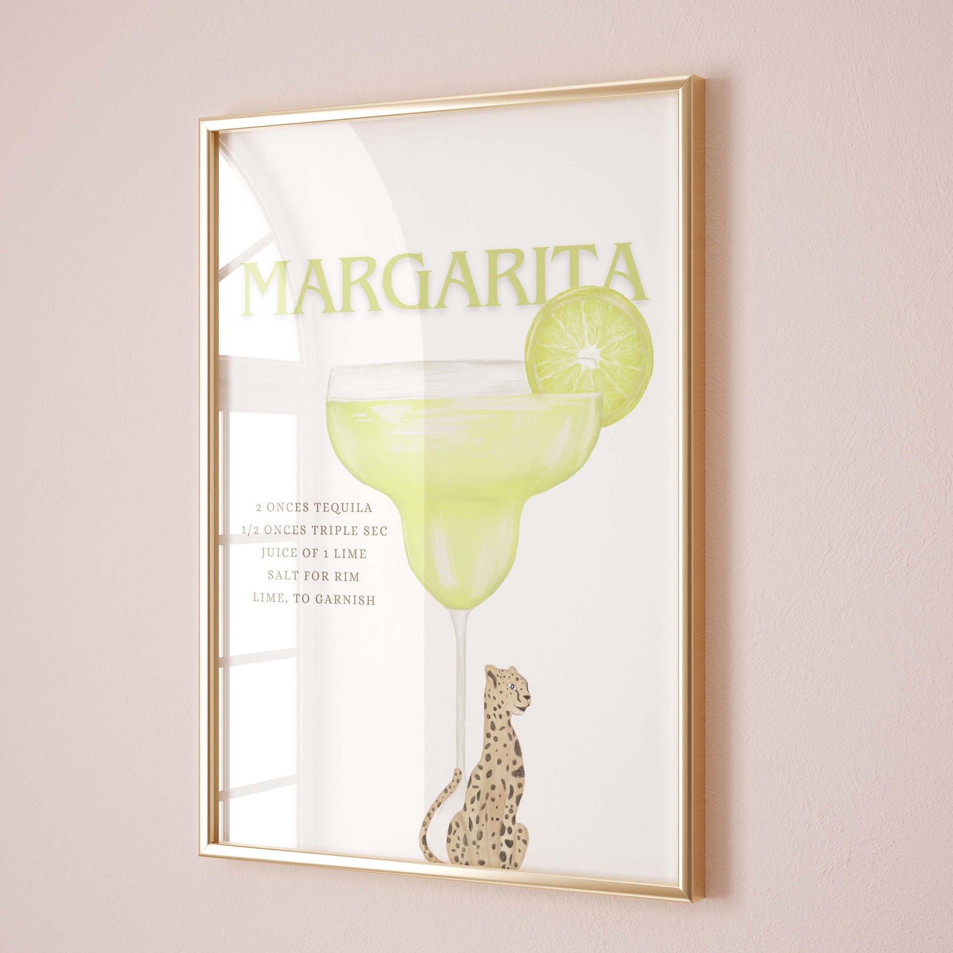 Margarita Cocktail Wall Print