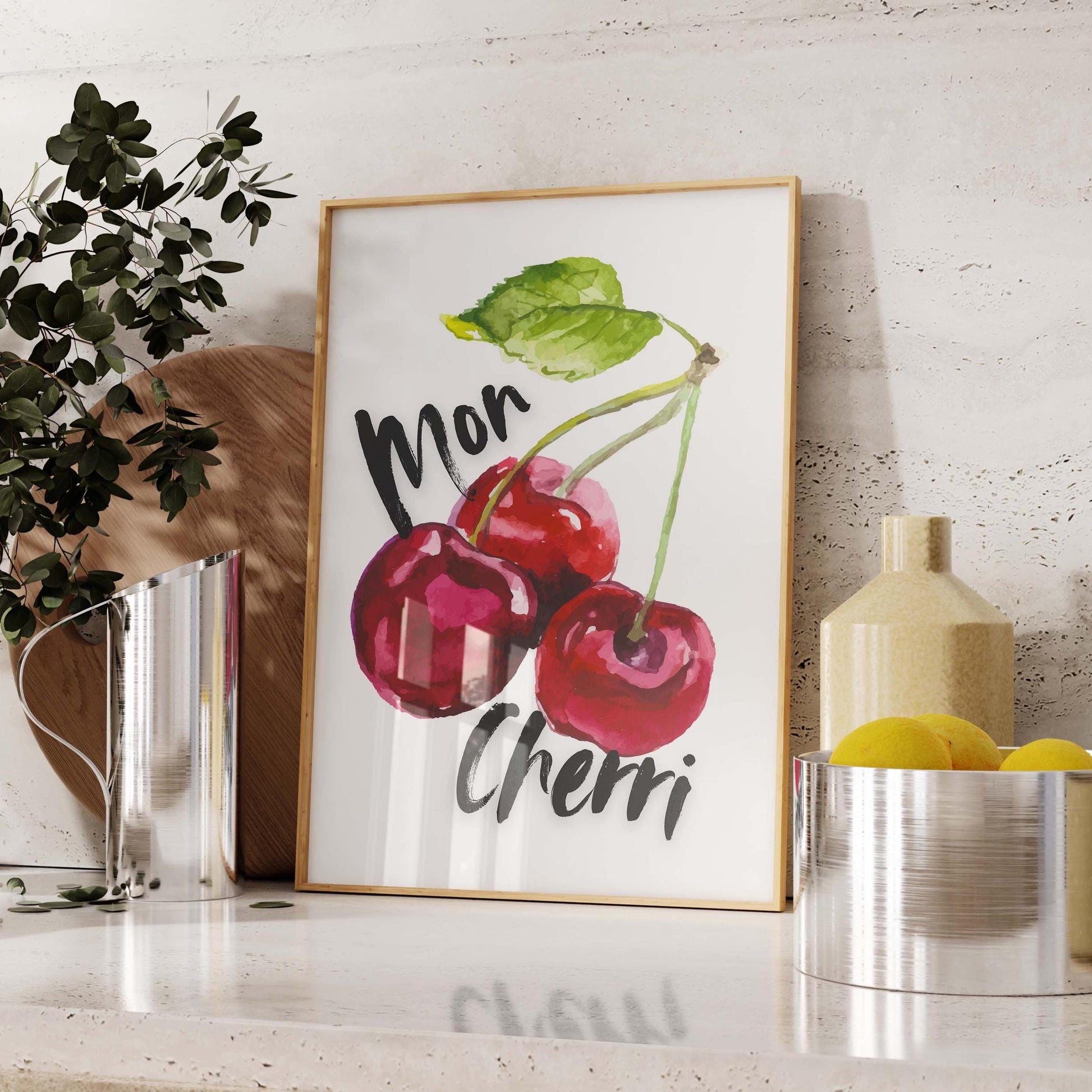 Mon Cherri Wall Print