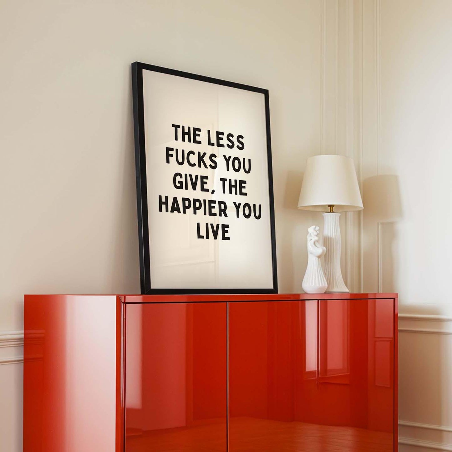 The Less Fucks You Give, The Happier You Live