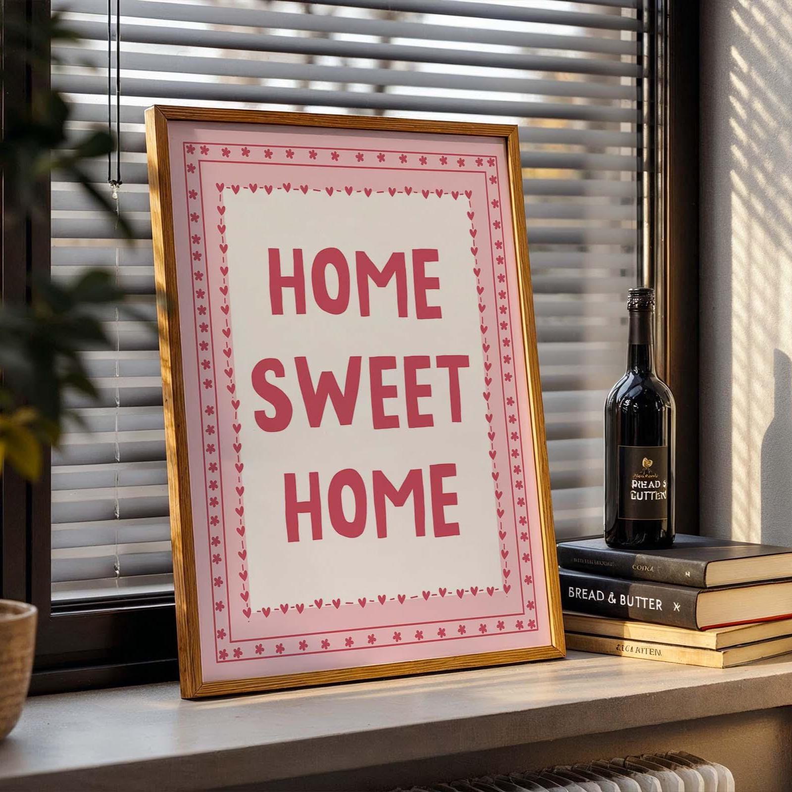 Home Sweet Home Wall Print