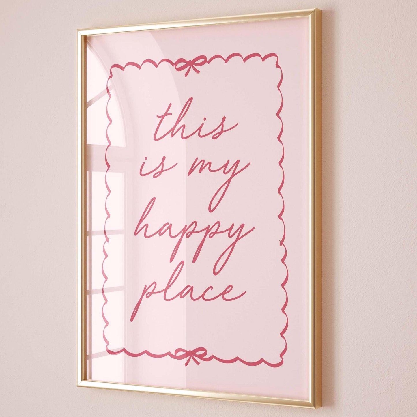 This Is My Happy Place Wall Print