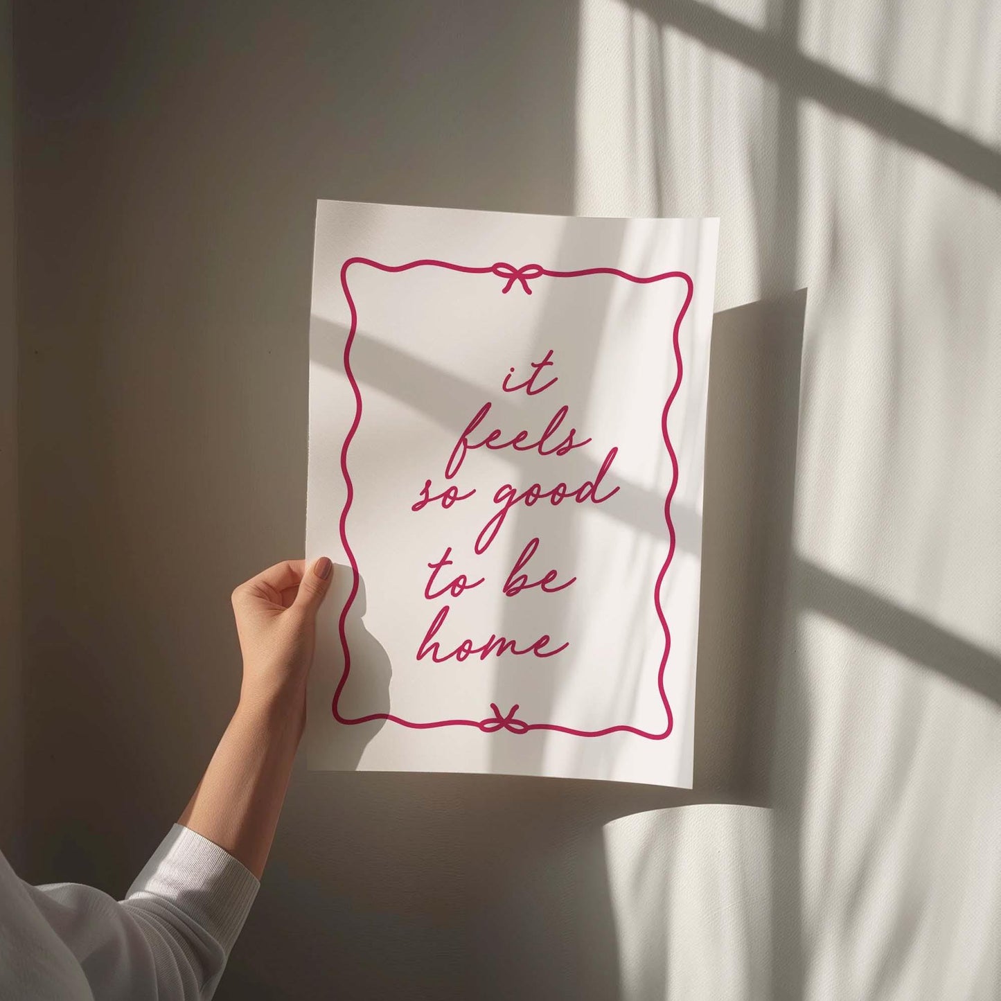 It Feels So Good To Be Home Art Print