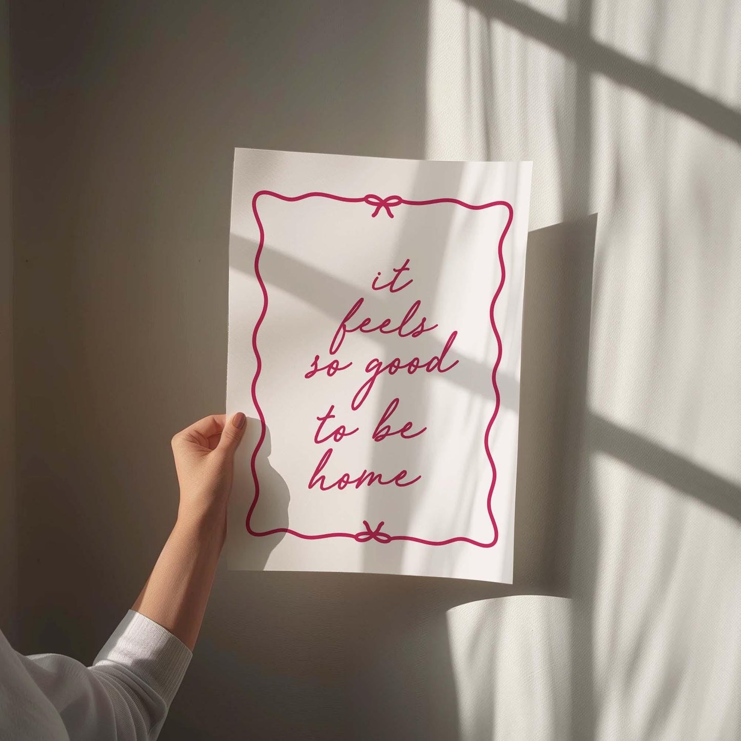 It Feels So Good To Be Home Art Print