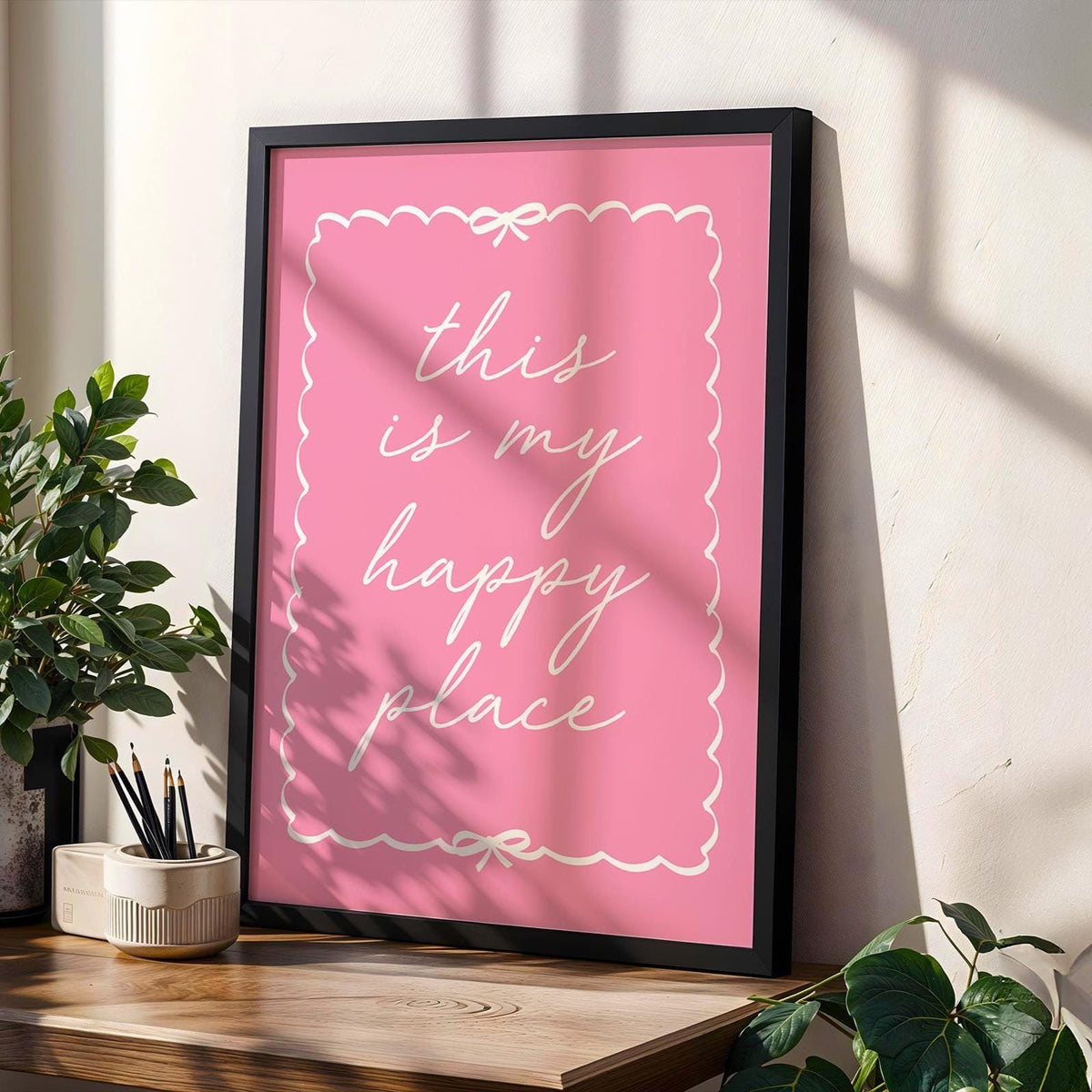 This Is My Happy Place Art Print