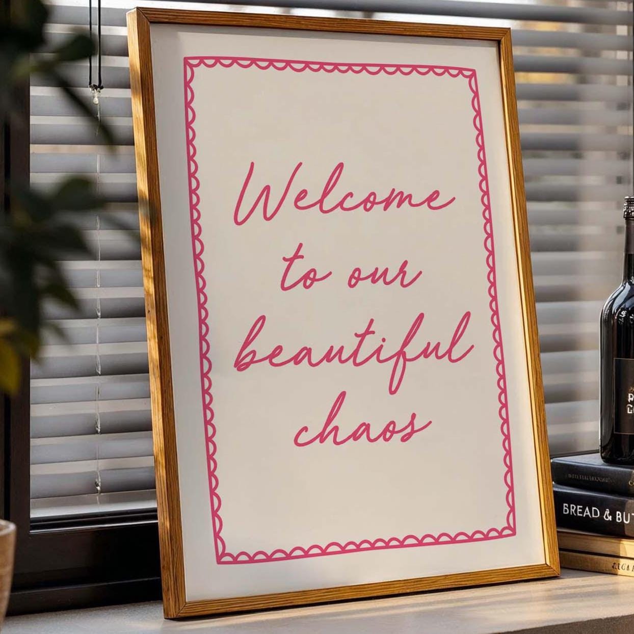 Welcome To Our Beautiful Chaos Art Print