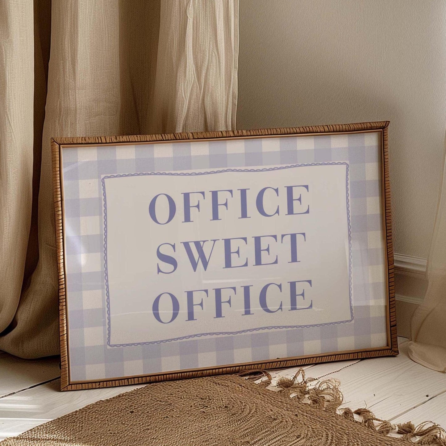 Office Sweet Office Art Print