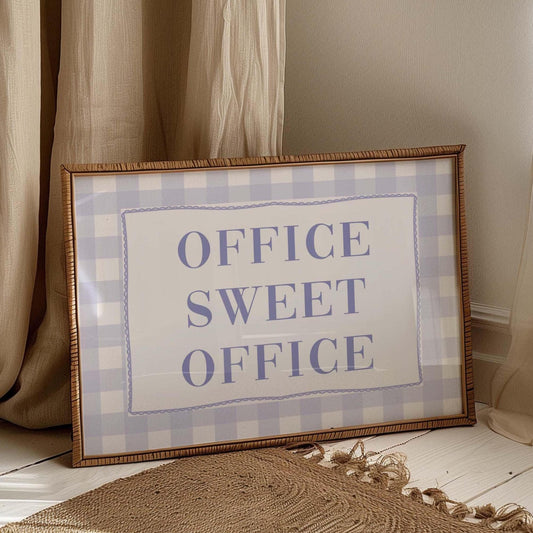 Office Sweet Office Art Print