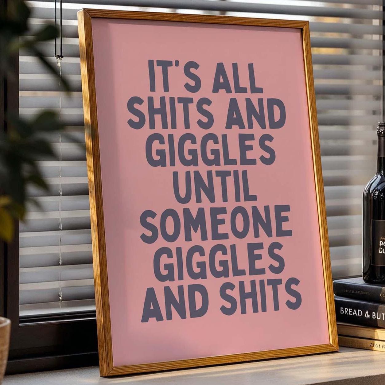 Its All Shits and Giggles Art Print