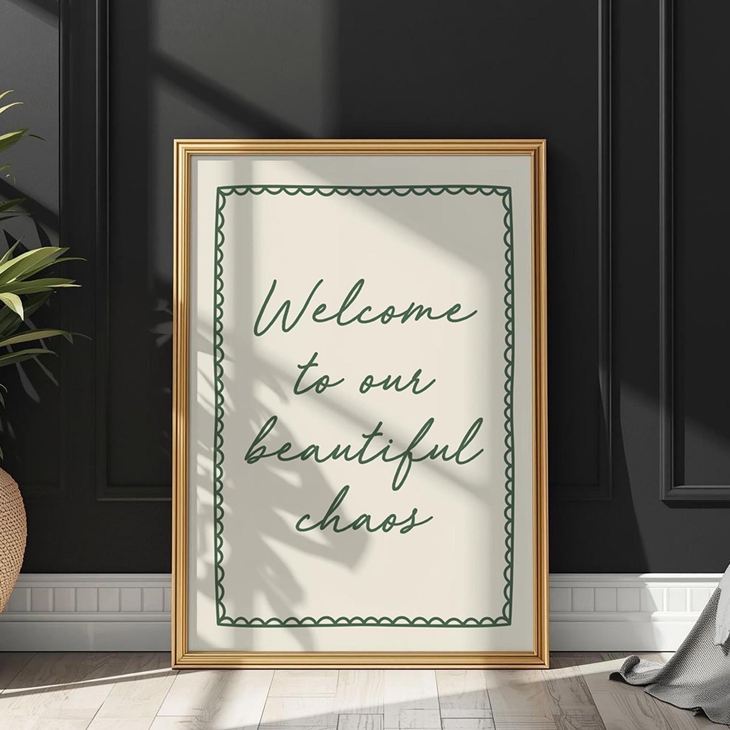 Welcome To Our Beautiful Chaos Art Print