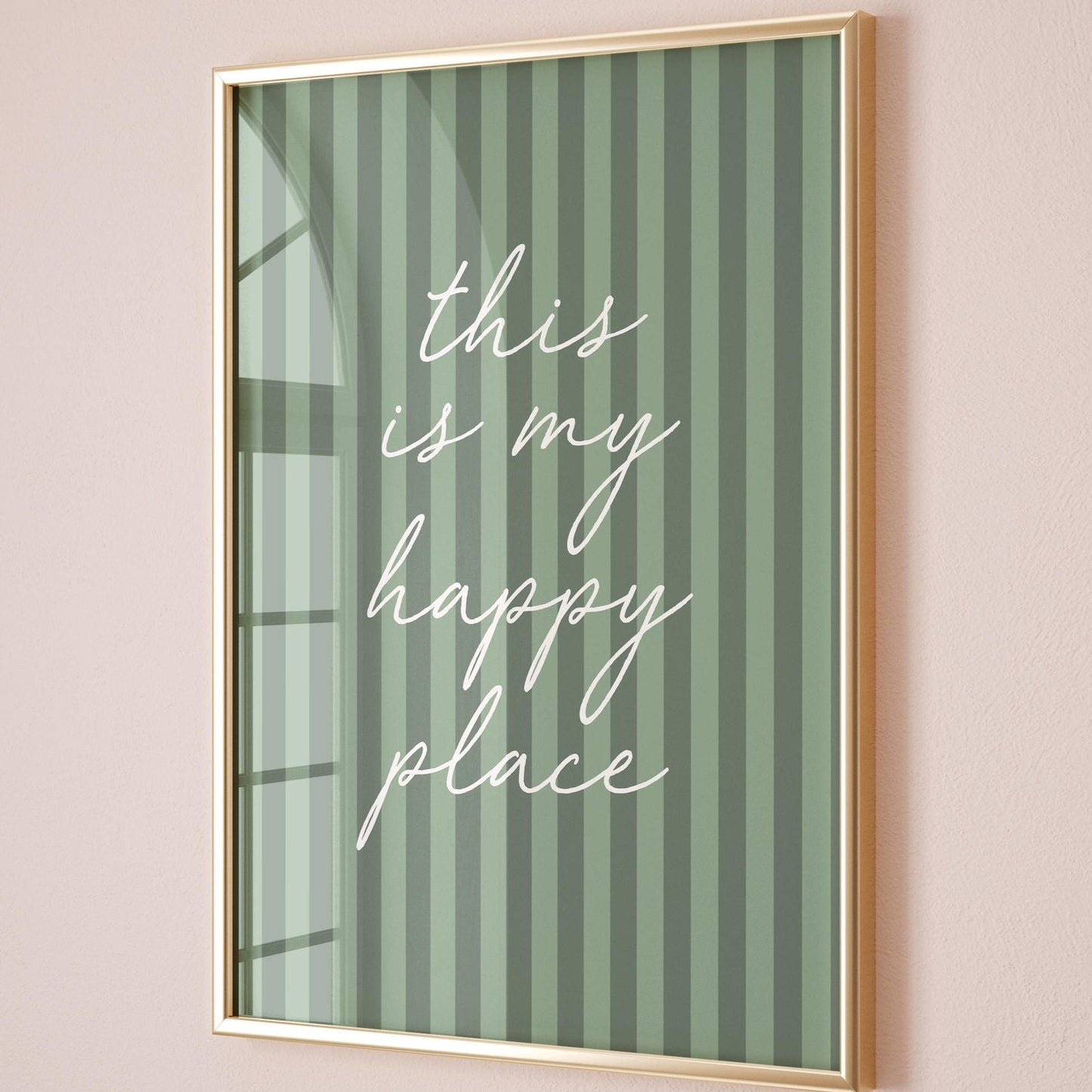 This Is My Happy Place Wall Art Print